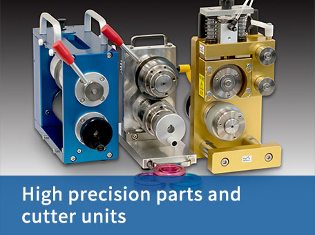 High precision parts and cutter units